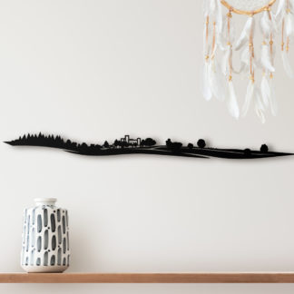 Chateau Essalois Skyline Silhouette décoration murale
